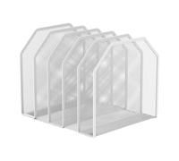 Mesh File - Expandable Sorting Rack with Multiple Slots, Sturdy Metal Wire Stationery Box, Desktop Catalogue Stand, Letter Tray, Holder for Office, Work