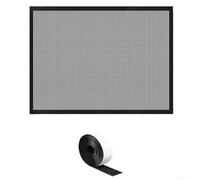 Mesh Fireplace Door Cover in PVC Fabric with Secure Touch Fastener, for Keeping Children and Pets Away from Fireplace (29 * 40in)