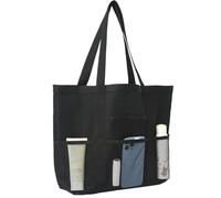 Mesh Fitness Handbag - Spacious Gym Tote, Breathable Workout Bag, Lightweight Sports Organizer | Exercise Yoga Running Training For Shoes Water Bottle Towel Apparel Equipment Outdoor Travel Fitness Cl