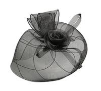 Mesh Flower Hairband Headpiece For Women With Secure Hair Clip And Bendable Band TeaParty Event Head Accessory TeaParty Headbands For Women