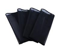 Mesh Fly Boots Protective Loose Wraps for Horse, Mesh Horse Leg Wraps Adjustable for Preventing Legs Reduces Flies(Black)