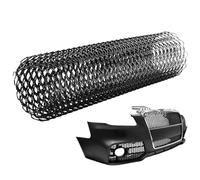 Mesh For Car Grill - Mesh Panel Automotive Insert, Aluminum Alloy Grid Sheet, Durablies Front Bumper Guard | Universal Custom Modification Screen For Vehicles Suvs Trucks Restoration Protection