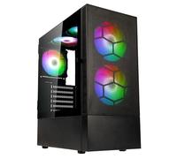 MESH GAMBIT Gaming PC (AMD Ryzen 5 4500,16GB RAM,1TB NVMe SSD, RTX 3050 6GB GDDR6, WiFi, 500W 80+ Bronze PSU, Windows 11 Pro) Kolink OBSERVATORY MX MESH x5 ARGB Fans
