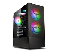 MESH GAMBIT Gaming PC (AMD Ryzen 5 5500,16GB RAM,1TB NVMe SSD, RTX 5050 8GB GDDR6, WiFi, 500W 80+ Bronze PSU, Windows 11 Pro) Kolink OBSERVATORY MX MESH x5 ARGB Fans