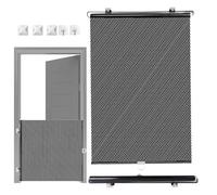 Mesh Gate - Mesh Dog Gate - Pet Barrier, Durabl Fabric with Adjustable Width | Wall Mounted, Ideal for Puppies and Small Pets | Ten Installation