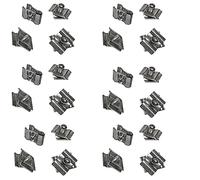 MESH GRIDWALL Joining Clips Accessory for GRIDWALL/Grid Wall Shop Display Pack of (1,3,6,12,24,48,96) (6)