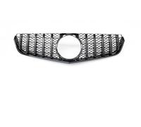 Mesh Grill Replacement Parts For merc&edes For Be&nz E Class CO&UP&E W207 C207 For AM&G 2009-2013 GT R Style Car Front Grill Grille Upper Replacement Bumper Hood Mesh(Blackone)
