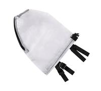 Mesh Guard for Dog Head - Safety Hood Made of Mesh Fabric | Head Cover with Mouth Zip | Breathable, Lightweight - Prevents and Licking - Allows Panting and Drinking - Protects Snout, Oh