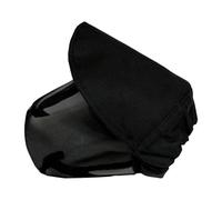 Mesh Hood for Dogs, Dog Head Protection and Face Cover, Breathable Polyester Field Protection for Active Dogs on Hikes and Excursions- Black XL