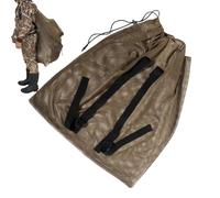 Mesh Hunting Bag For Hunting - Premium Sturdy And Outdoor Use Fast, Drying Breathable Wear, Storage During Activities Birds Animals | Multipurpose Outdoor Indoor Utility Ergonomic, khaki, verwijzen
