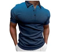 Mesh Ice Silk Short-Sleeved T-Shirt, Men's Ice Silk Short Sleeve Polo Shirt, Simple Lapel Casual T-Shirt Mens Green Long Sleeve t Shirt Polo Jumper Mens Rash Vest Men MMA