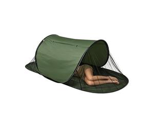 Mesh Insect Protection Gazebo, Pop-Up Foldable Portable Camping Tent in Boat Shape, Foldable Mesh Gazebo, for Outdoor, Camping, Picnic, Lawn, Garden, Yard, Park, Grass, Coast by the Sea