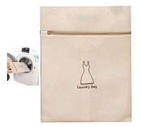 Mesh Laundry Bag Blouse Laundry Bag Washing Machine Bag with Zipper Clothing Washing Bag Laundry Net