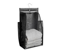 Mesh Laundry Basket | Foldable Breathable Mesh Organizer | Indoor Hanging Laundry Basket | Dorm Bathroom Apartment Gym Women Men Adults Owners