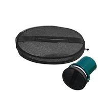 Mesh Lid for 5 Gallon Bucket: Durable and Breathable Cover for Bait Storage, Garbage Container, Camping, Construction, Gardening and Utility Outdoor Use Li