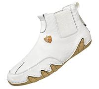 Mesh Lightweight Walking Shoes New Men's Casual High Top Leather Shoes British Trend Sports Shoes