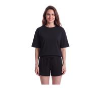 Mesh Logo Short-Set - female - Boss - Pyjamas - Black - L - Nightwear & Lounge L