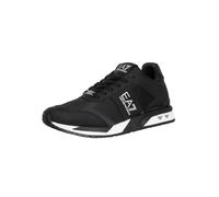 Mesh Logo Trainers Black/Silver/White 8 UK