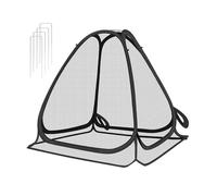 Mesh Mesh Cover For Plant Protection | Pop Up Portable Sunscreen Cover,Bird Protection Net For Trees| for Vegetable Fruit Flowers Tree Tomatoes Raised Grow Bed Plant Pot Outdoor