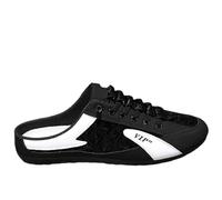 Mesh Mules Summer,Men's Backless Sneakers Casual Mules,Mens Backless Slip On Sneakers Shoes,Summer Slip-on Sports Slippers,Sports Mule Shoes,Casual,for Indoor Outdoor Travel Black