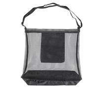 Mesh Mushroom Collection Bag, Mesh Organiser with Large Capacity, Bag for Picking Fruits and Collecting Mushrooms, for Garden, Park, Outdoor, Adventure, Berries, Fruits, Minerals, Wildflowers, black