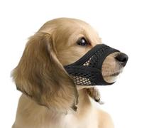 Mesh Muzzle For Short Snout And Small Medium Dogs Anti-Biting, Focus On Brachycephalic Dogs Like Chihuahua Pomeranian, Breathable Fabric, Opening Front, Allow Panting, For Grooming Vet Visits
