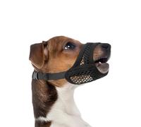 Mesh Muzzle For Short Snout And Small Medium Dogs Anti-Biting, Focus On Brachycephalic Dogs Like Chihuahua Pomeranian, Breathable Fabric, Opening Front, Allow Panting, For Grooming Vet Visits