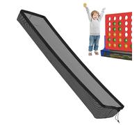 Mesh Net For 4 In A Row Connect Game | 4-to-Score Table To Mesh Organizer Bag | Durable Catch Net | Falling Chess Piece Holder, Portable Meshs Bag For Score Game, Family Fun Supplies For Kids, Adults