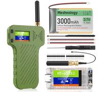 Mesh Node T114 Board + 3000mAh Battery + N36 Case Set, TFT Display nRF52840 SX1262 Module with 915MHz Antenna Support Lo Ra Blue Tooth 5.0 GPS Solar Power Supply for Mesh Tastic Ar duino Lo Rawan IoT