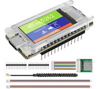 Mesh Node T114 Development Board V2 with External GPS Set, nRF52840 SX1262 TFT Display Module Support LoRa Bluetooth 5.0 GPS Solar Panel Power Supply for Meshtastic Arduino LoRawan IOT (915 MHz)