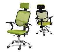 Mesh Office Chair Adjustable Ergonomic Swivel Wheels for Home and Computer Desk Task