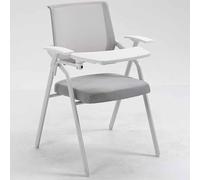Mesh Office Chair with Desk Ergonomic Folding Armchair for Adults Ideal for Office School Training Conference Room & Waiting Areas