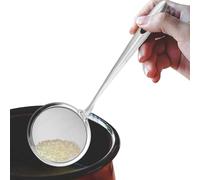 Mesh Oil Skimmer Strainer - Diverse Choices, Stainless Steel Fine Mesh Skimmer, Hot Pot Skimmers | Fast Filtering for Kitchen Baking Oil Filter Flour Sifter Tool Frying Grease Gravy and Foam