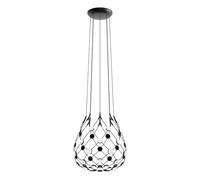 Mesh Pendant Ø55 Black 5 Meter