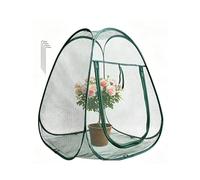 Mesh Plant Cover, Garden Protection Tent Cage, 28x28x32 Inch Net Guard with Breathable Mesh, Sturdy Nylon Plant Protector, Outdoor Cover with Foldable Style, Crop Shield for Backyard Patio