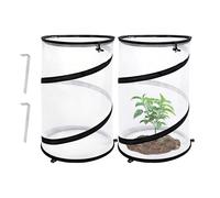 Mesh Plant Cover Indoor | Foldable Seedling Guard | Garden Plant Bird Netting - for Vegetables Fruits Seedlings Greenhouse Nursery Growers Patio Balcony Farm Orchard Garden