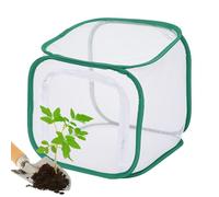 Mesh Plant Enclosure | Plant Mesh Outdoor Pop Enclosure | Light Penetration Tent, Foldable Garden Cage for Balcony Windowsill Vegetables Greenhouse Fruits Orchards