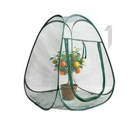 Mesh Plant Protector Tent From Animals | 28X28X32Inch Pop-Up Garden Netting Cover | Green Crop Cage Plant Protection Tent - For Backyard Patio Porch Farm Greenhouse Outdoor