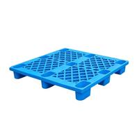 Mesh Plastic Pallet Forklift Pallet Ventilated Moisture-Resistant Mesh For Warehouse Basement Floor Mats Moisture-Proof Padding Logistics Shelving Pallet(Red,47.2x39.3x5.5in)