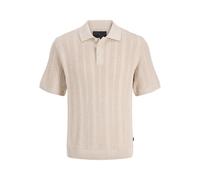 Mesh polo shirt Jack & Jones Blawinston Beige S