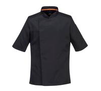 MESH PRO CHEFS FOOD KITCHEN CATERING INDUSTRY UNISEX JACKET SHORT SLEEVE UNIFORM