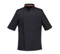 Portwest Stretch Mesh Air Pro Short Sleeve Jacket Black Regular L