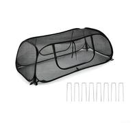 Mesh Raised Garden Bed Cover with Stakes, Vegetable Protection Cage and