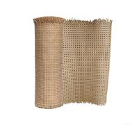 Mesh Roll Sheet Rattan Webbing Material for Chair Caning and Decorative Projects, Available in Various Lengths and Widths for Tailored Application (J)