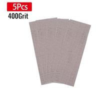 Mesh Sanding Disc 198 x 75mm, Aluminium Oxide Hook & Loop Sandpaper for Wood, Metal, Automotive, Grit Options 80-600, 5PCS