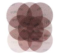 Mesh Sanding Discs,25pcs Mesh Sanding Discs 6inch Hook & Loop Abrasive Pad Dust Free Disc Anti-Blocking Sharp Grinding Sandpaper for Wood Drywall(600#)