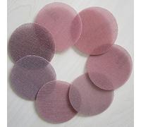 Mesh Sanding Discs,50pcs 3inch Mesh Abrasive Paper Dust Free Sanding Discs Anti-Blocking Dry Grinding Sandpaper 80 To1000 Grit Sanding Sheet(Grit 80)