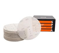 Mesh Sanding Discs Diameter 150 mm Velcro/Grain 80/120/180/240/320/50 Pieces for Sanding Wood, Spatula, Varnish, Plastic/Dust-free Sanding for Random Orbital Sanders