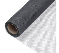 Mesh Screen Fiberglass Fencing Barrier Panel Black/Grey Multi Sizes vidaXL