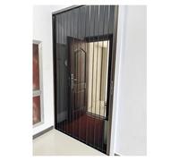 Mesh Screen Folding Doors with Aluminum Frame, Retractable Screens Accordion Door Interior, Width 30in 32in 36in 38in 42in(70"x80"(177.8x203.2cm))